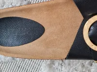 Hailys Damen Pantoletten Gr. 37 Schwarz Casual Sandalen Slip-On 4