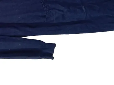 Boysen Damen Strickjacke Casual Blau Gr. 36/S Baumwolle Polyacryl