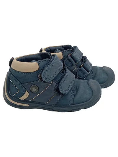 Elefanten Kinder Stiefel Gr. 22 Blau Praktisch Lauflernschuhe Klettverschluss