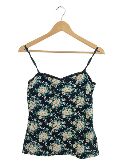Blutsgeschwister Damen Top L 40 Blumenmuster Mehrfarbig