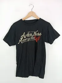 Arlen Ness Herren T-Shirt Schwarz Gr. 46/S Motorrad Logo Casual 2