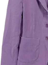 BLONDE No.8 Damen Blazer Jacke Lila Gr. 38 Baumwolle Casual Stockholm 3