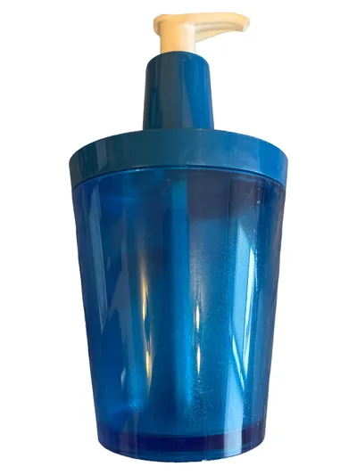 Koziol Seifenspender Modern Blau Kunststoff 500ml Bad Küche