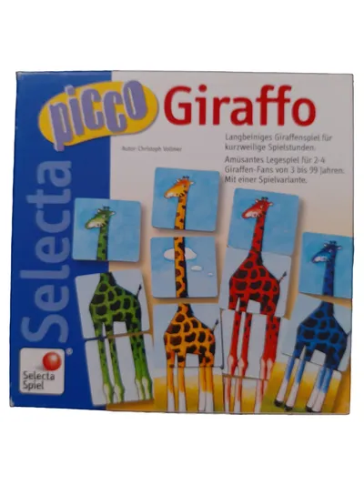 Selecta Picco Giraffo Legespiel Kinderspiel 2-4 Spieler ab 3 Jahren