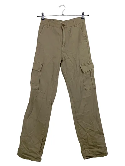 STR Cargohose Damen Gr. 36 Oliv Casual Baumwolle Cargo Hose