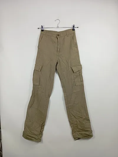 STR Cargohose Damen Gr. 36 Oliv Casual Baumwolle Cargo Hose