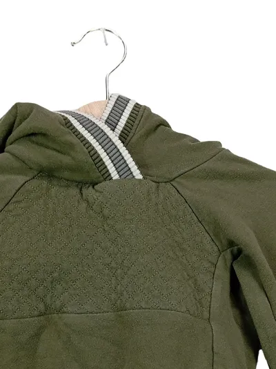 Fierce Frank Kinder Steppjacke Gr. 92 Oliv Casual Kapuze Rippstrick