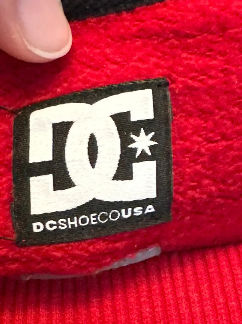 DC Shoes Herren Pullover Logo Print Baumwolle Mehrfarbig Gr. M 5