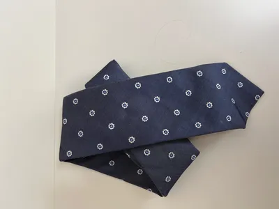Hackett London Herren Krawatte Blau Grafisch 147cm Business Elegant