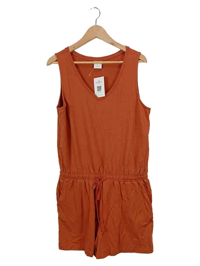 AMAZON ESSENTIALS Damen Jumpsuit Gr. 40/L Orange Casual
