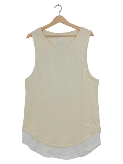 Beyond Limits Herren Tanktop Beige Gr. 50/L Sportlich Baumwolle