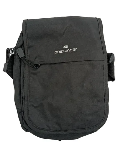Passenger Clothing Umhängetasche Schwarz Crossbody Bag Schultertasche
