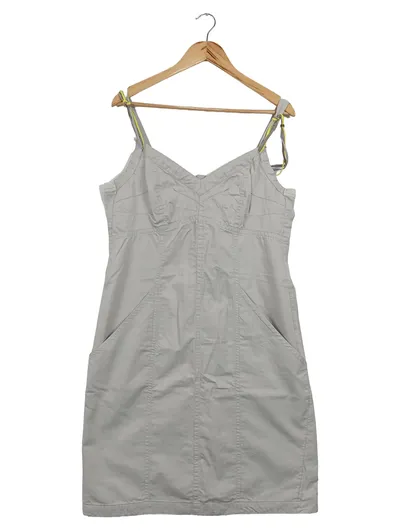 Marc Cain Damen Sportkleid Grau Gr. 40/L Freizeitkleid