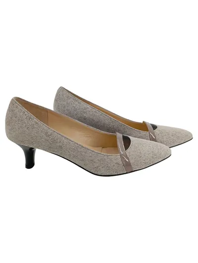 Brunate Damen Pumps Gr. 40 Beige Elegant Business Made in Italy
