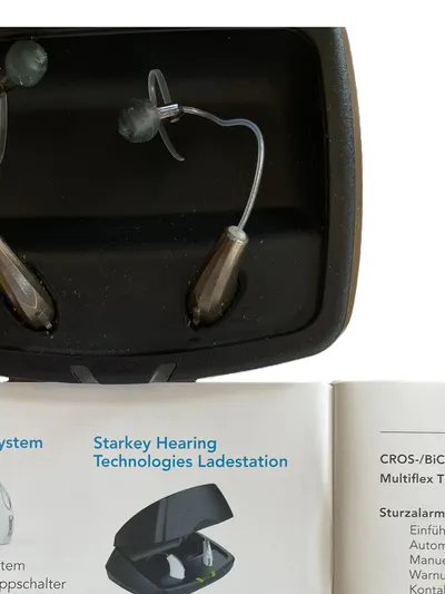 Starkey Hörsystem Ladestation Schwarz