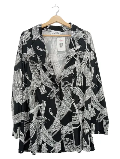 Joseph Ribkoff Bluse Damen L Langarm Abstrakt Mehrfarbig Modern
