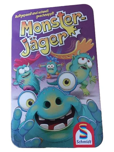 Schmidt Monsterjäger Mitbringspiel Kartenspiel Würfelspiel Familienspiel