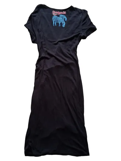 Desigual Damen Freizeitkleid Gr. 36/S Mehrfarbig Casual Viskose