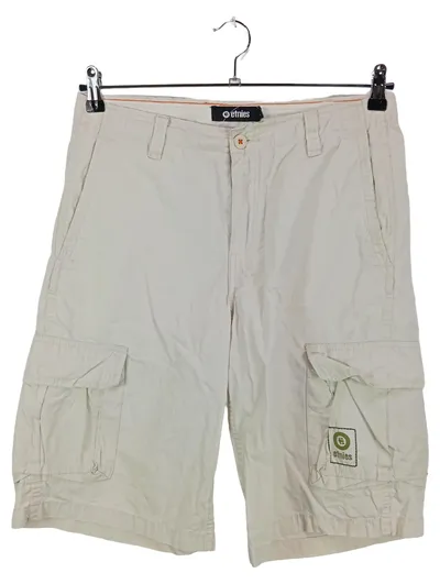 Etnies Herren Cargo Shorts Größe 28 Beige Casual Baumwolle