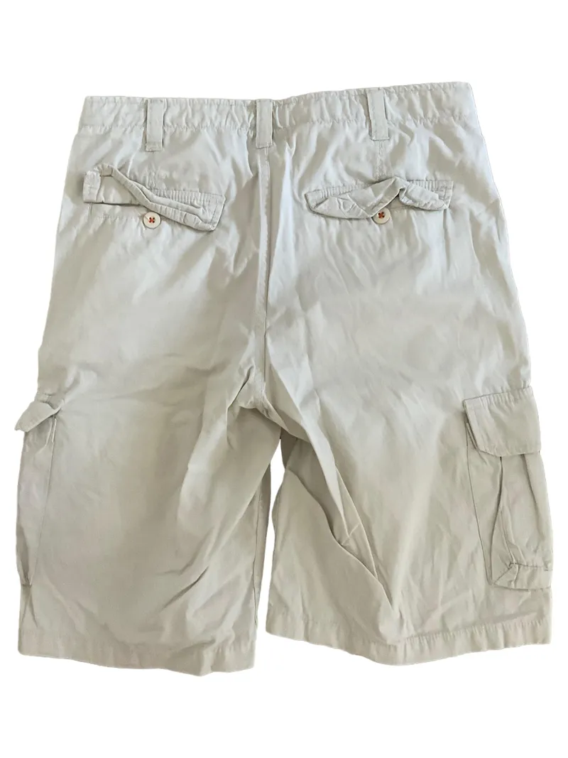 Etnies Herren Cargo Shorts Größe 28 Beige Casual Baumwolle 2