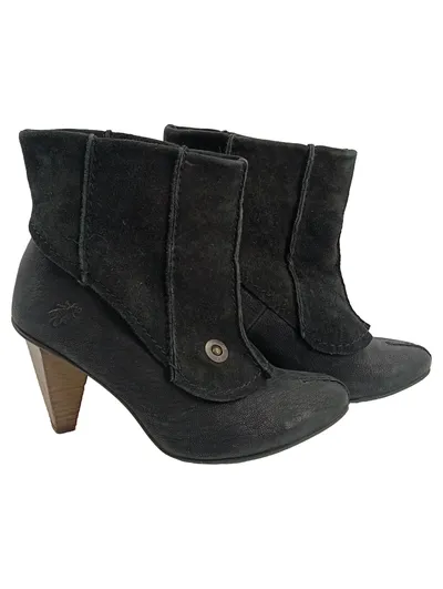 FLY London Damen Stiefeletten Gr. 37 Schwarz Modisch