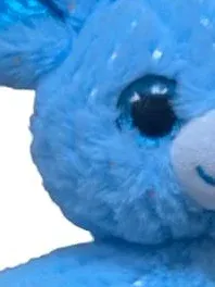 Flo's Toys Rentier Kuscheltier Plüschtier Blau 24 cm
