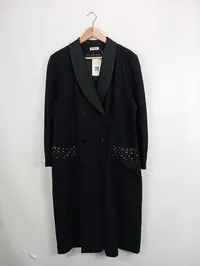 Antonette Franz Haushofer Damen Mantel Gr. 42/XL Schwarz Elegant 2