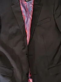 Club of Gents Sakko Herren Gr. 102 Grau Business Anzugjacke 2