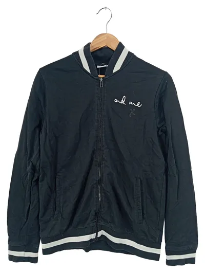 Boule Damen Bomberjacke Gr. 38/M Schwarz Casual Baumwolle