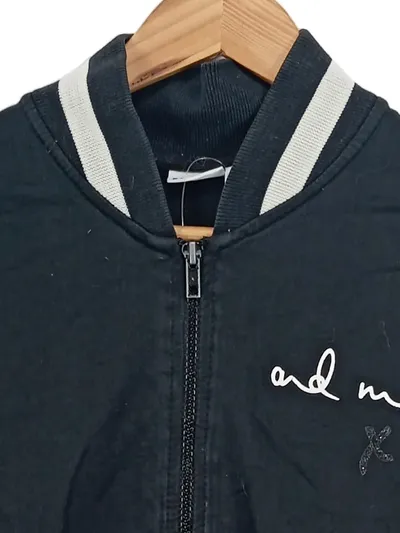 Boule Damen Bomberjacke Gr. 38/M Schwarz Casual Baumwolle