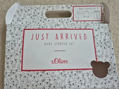 s.Oliver Baby Starter Set Kinder Gr. 68 Weiß Baumwolle