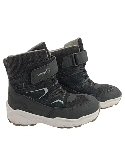 Superfit Kinder Schneestiefel Winterschuhe Gr. 32 Schwarz Praktisch Outdoor