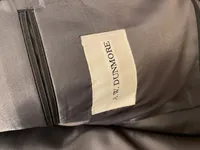 A.W. Dunmore Herren Sakko Business Anzugjacke Schwarz Gestreift Einheitsgröße 4