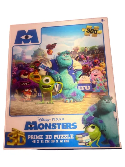 Disney Pixar Monsters Inc 3D Puzzle 300 Teile Abenteuer Kinder ab 6
