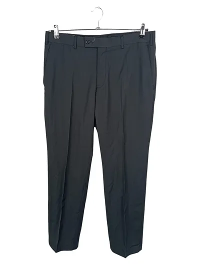 A.W. Dunmore Herren Anzughose Business Grau Gestreift Größe 52 XL