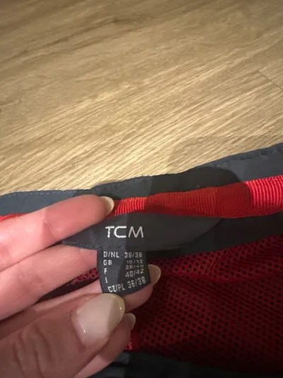 TCM Damen Outdoorhose Gr. 36/38 Grau Polyester Trekkinghose