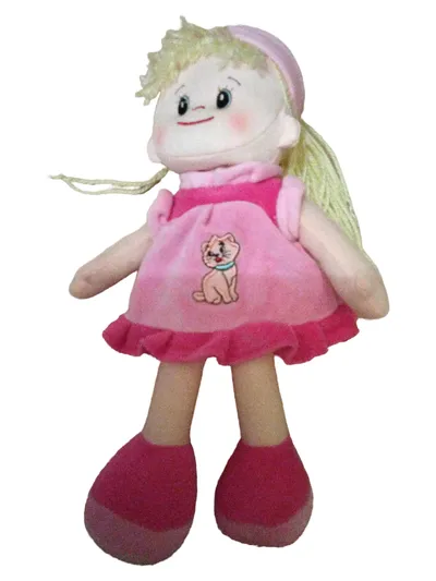 Poupette St Barth Babypuppe Stoffpuppe Mädchen Pink Charmant 33cm