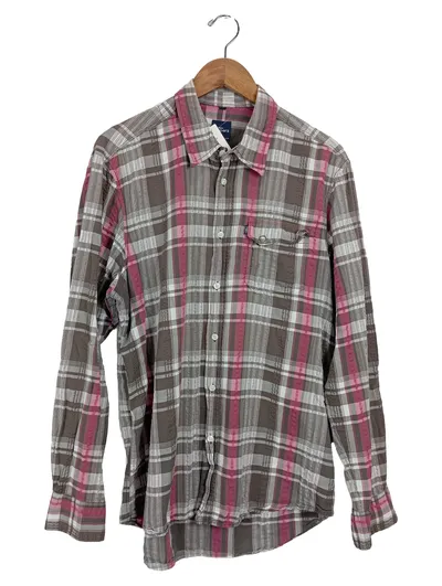 Engbers Herren Freizeithemd kariert Langarm Gr. 50/L Mehrfarbig Casual