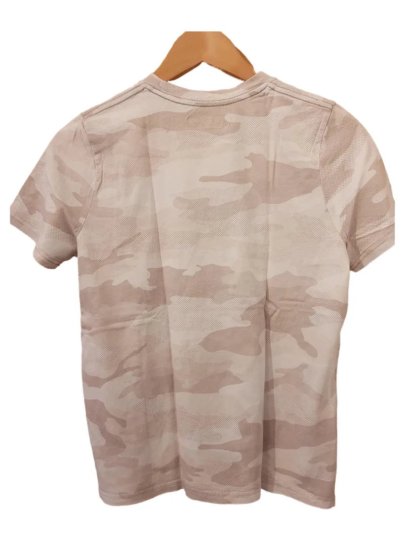 Abercrombie Kids T-Shirt Kinder Gr. 158 Camouflage Elch-Logo Mehrfarbig 2