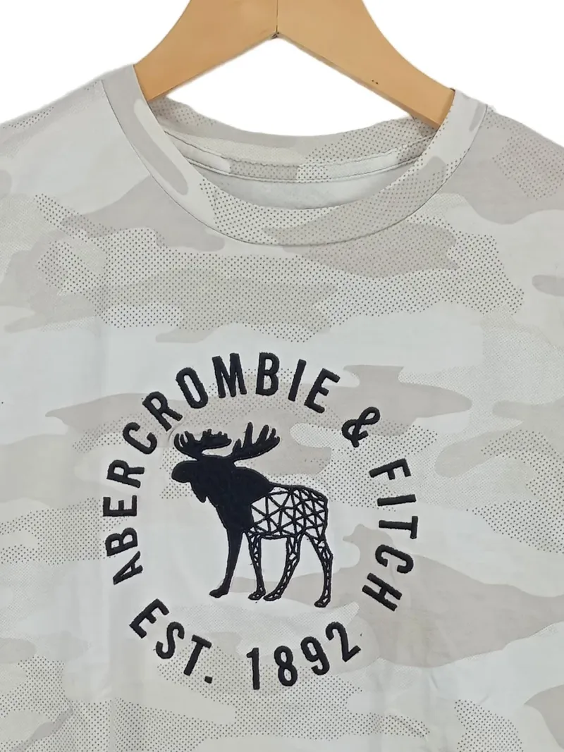 Abercrombie Kids T-Shirt Kinder Gr. 158 Camouflage Elch-Logo Mehrfarbig 3