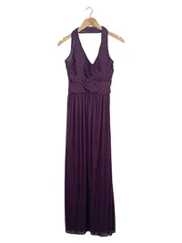David's Bridal Damen Abendkleid Maxikleid Gr. 40/L Lila Elegant Festlich 1