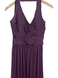 David's Bridal Damen Abendkleid Maxikleid Gr. 40/L Lila Elegant Festlich 2
