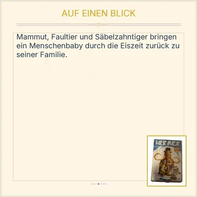 Ice Age DVD Animationsfilm 20th Century Fox Otto spricht Sid Deutsch