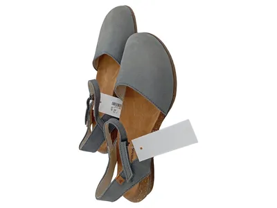 El Naturalista Damen Sandaletten Gr. 36 Blau Komfortabel Sommerschuhe