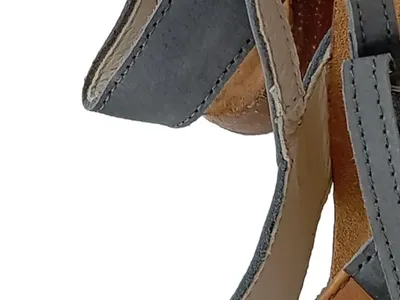 El Naturalista Damen Sandaletten Gr. 36 Blau Komfortabel Sommerschuhe