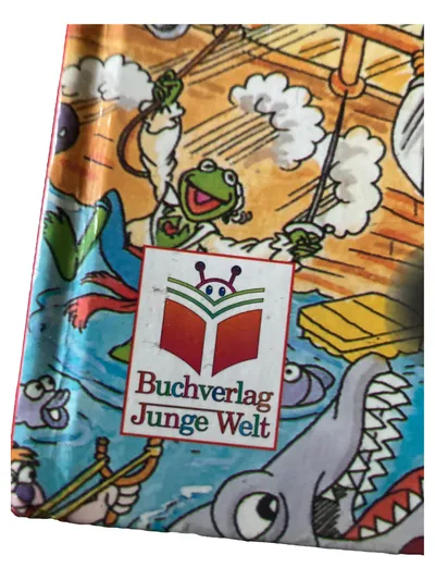Muppets Wimmelbuch Suchbuch Kinderbuch Junge Welt Stoffbuch