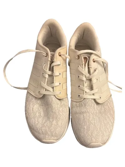 Adidas Cloudfoam QT Racer Damen Sneaker Weiß Rosé Gr. 39 1/3