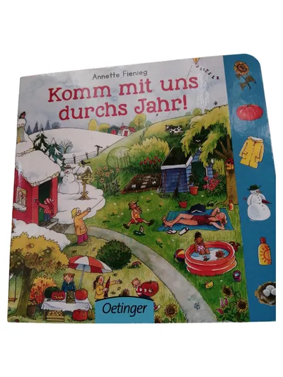 Oetinger Activity Buch Komm mit uns durchs Jahr Jahreszeiten Kinder