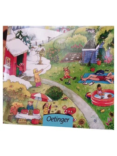 Oetinger Activity Buch Komm mit uns durchs Jahr Jahreszeiten Kinder