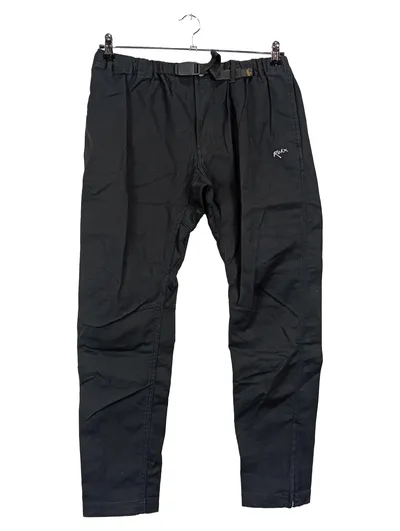 ROKX Herren Radhose Outdoor Schwarz Gr. L L30 Reißverschluss Schnalle